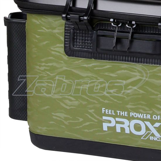 Фотография Prox EVA Tackle Bakkan With Rod Holder, PX966236BK, 45x30x22,5 см, Black