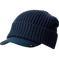 Шапка Daiwa Knit Cap With Brim, DC-9324WE, Navy, купити, ціни в Києві та Україні, інтернет-магазин | Zabros