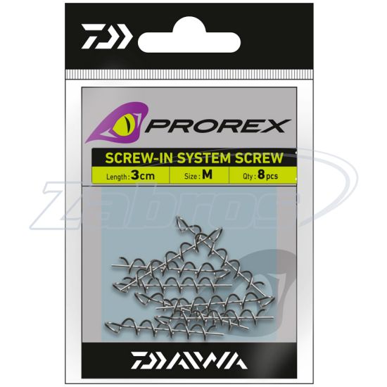 Фотография Daiwa Prorex Screw-In Screw, 15411-005, L, 5 см, 8 шт