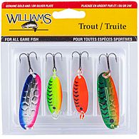 Набір блешень Williams Trout Favourites, 4-TK2, купити, ціни в Києві та Україні, інтернет-магазин | Zabros