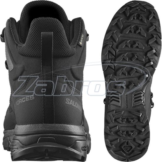 Купить Salomon X Ultra Forces Mid Gore-Tex, L47194900, 9,5, Black/Wolf