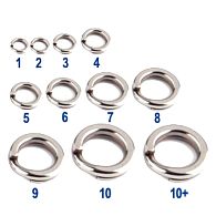 Кольцо заводное BKK Split Ring-51, 10, 136 кг, 9 шт для рыбалки, купить, цены в Киеве и Украине, интернет-магазин | Zabros