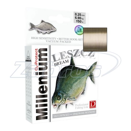 Фото Dragon Millenium Leszcz, 33-01-118, 0,18 мм, 3,8 кг, 200 м, Light Brown