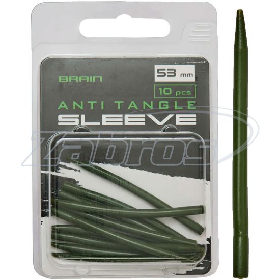 Фото Brain Anti Tangle Sleeve, 5,3 см, 10 шт, Green