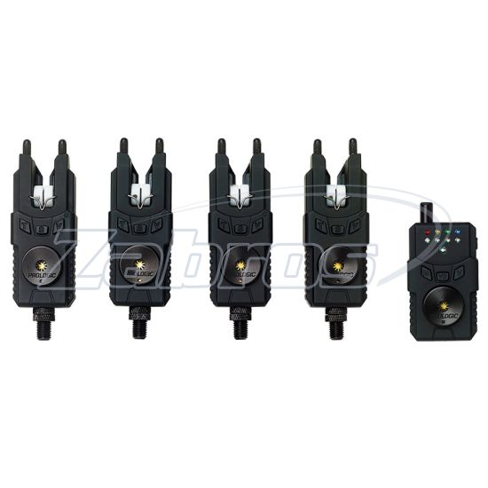 Фото Prologic, 64136, Custom SMX MKII Bite Alarms Set 4+1, Red/Green/Yellow/Blue