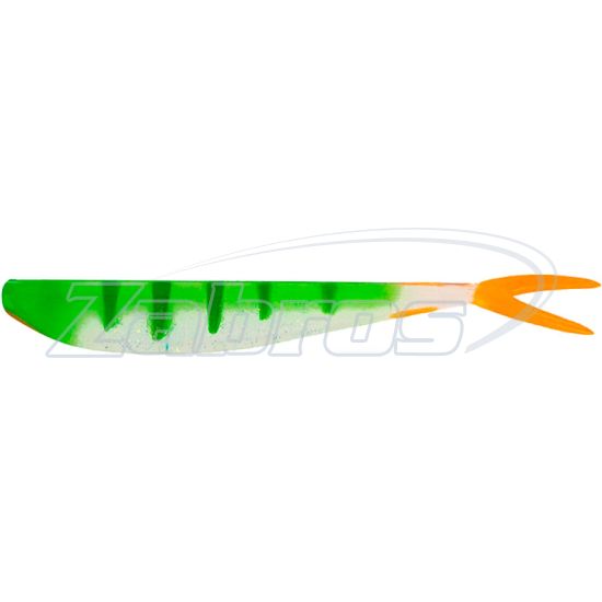 Фото Big Bite Baits Slim Minnow, 4,00", 10,15 см, 6 шт, Light Perch /Org Tail