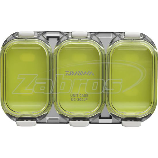 Фото Daiwa Waterproof Sealed Unit Case 3 отд, 11x6,5x1,3 см, Green