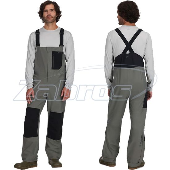 Фотографія Simms Vapor Elite Bib, 14045, M, Gunmetal