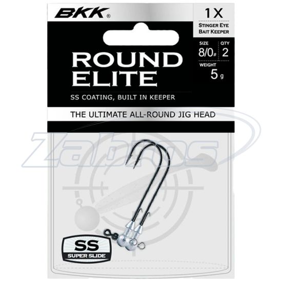 Малюнок BKK Round Elite-Stinger Eye, 5 г, 8/0, 2 шт