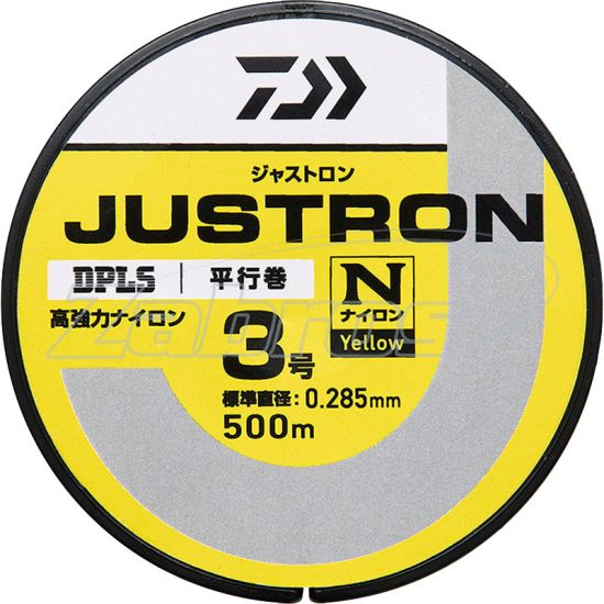 Фото Daiwa Justron, 0,26 мм, 500 м, Yellow Фото Daiwa Justron, 0,26 мм, 500 м, Yellow