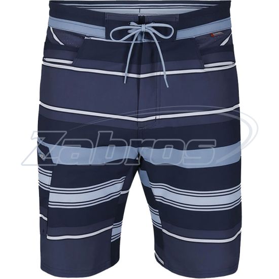Фото Simms Seamount Board Shorts, 14373, 32W, Huckleberry Stripe