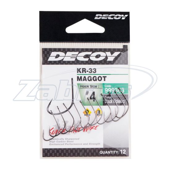 Фотографія Decoy KR-33, Maggot, 12, 14 шт