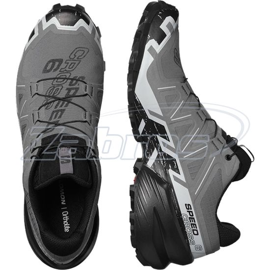 Цена Salomon Speedcross 6, L41738000, 9, Quiet Shade/Black/Pearl Blue