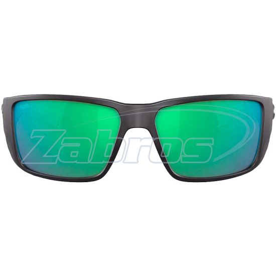 Фотографія Costa Del Mar Blackfin Pro, 97963887311, Matte Black Green Mirror, Glass