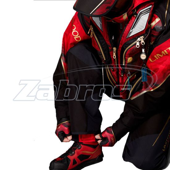 Ціна Shimano Nexus GORE-TEX Protective Suit Limited Pro, RT-112T, S, Blood Red