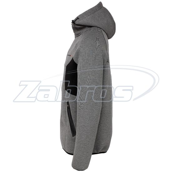 Фотографія Savage Gear Tec-Foam Zip Hoodie, 76589, XXL, Dark Grey Melange