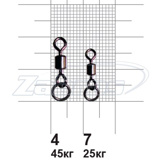 Фотографія MiniMax Rolling Swivel, YM-1059-7, 25 кг, 10 шт