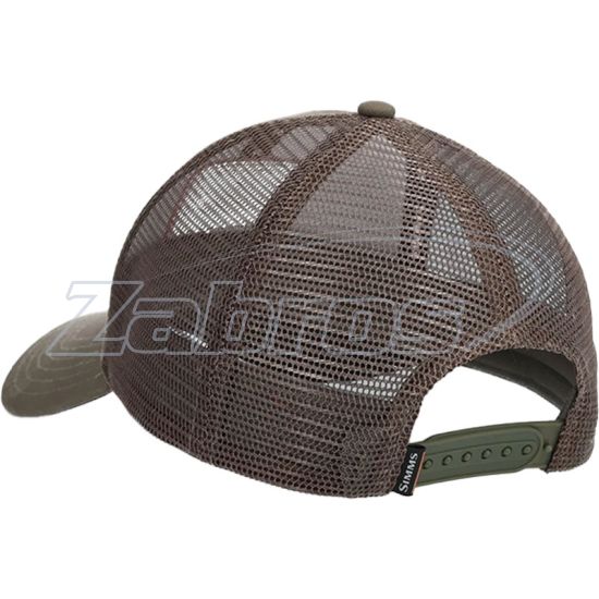 Фотография Simms Trout Icon Trucker Hat, 12226, Hickory