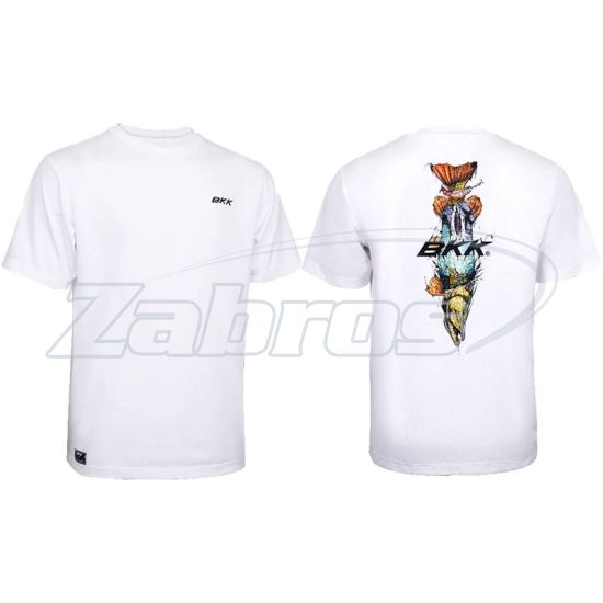 Фото BKK Short Sleeve T-Shirt, F-SA-1283, XXL, White, Pike