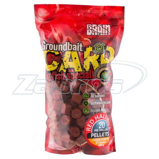 Фото Brain Red Halibut, 20 мм, 800 г