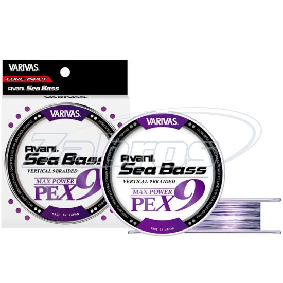 Фотография Varivas Avani Sea Bass Max Power PE X9, #1,2, 0,18 мм, 11,25 кг, 150 м