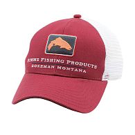 Кепка Simms Trout Icon Trucker Hat, 12226, Rusty Red: купить, цена, Киев, Украина | Zabros