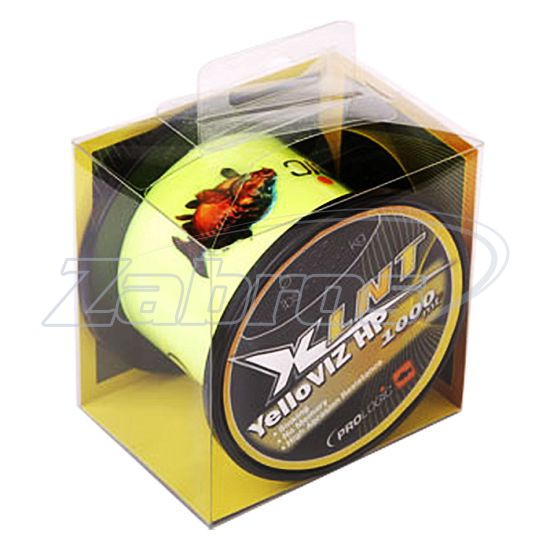 Фотография Prologic XLNT HP, 48420, 0,25 мм, 4,8 кг, 1000 м, YelloViz